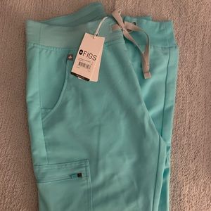 NWT Figs Zamora Jogger Aqua SP